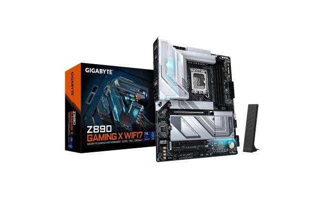 GIGABYTE Z890 Gaming X Wi-Fi 7 & Bluetooth DDR5 ATX Motherboard – LGA1851, Intel Core Ultra (Series 2)